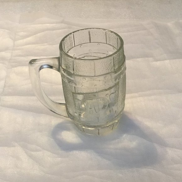 Vintage Dad's Root beer embossed glass advertising drinking mug - Picture 3 of 11